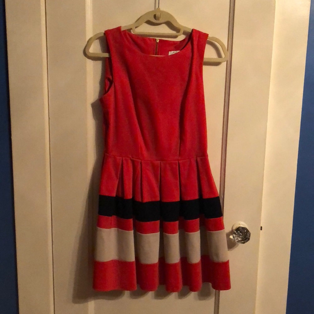 Vintage style orange dress